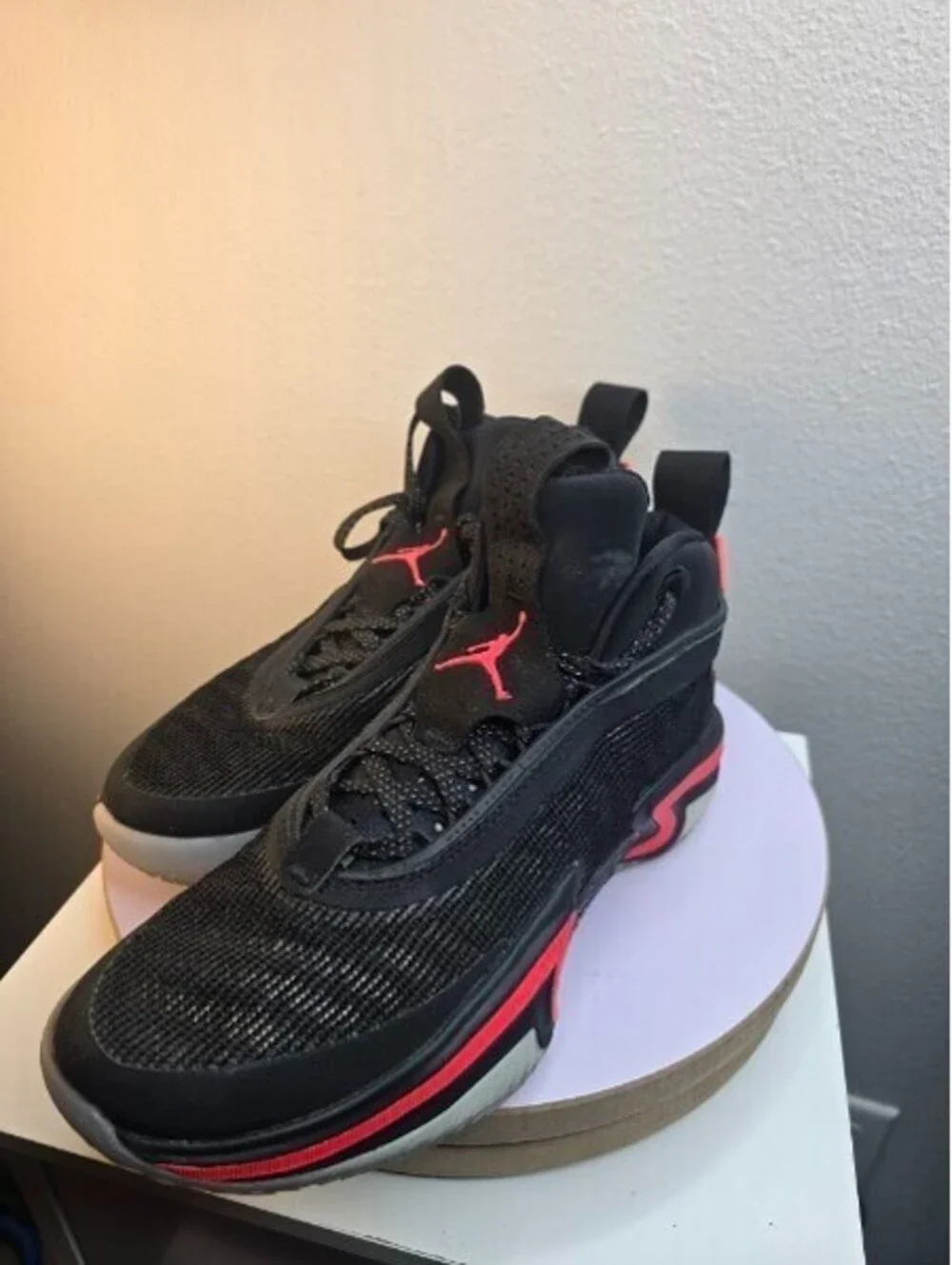 Size 8 - Air Jordan 36 Black Infrared